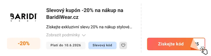 Jak využít slevový kupón BaridiWear.cz