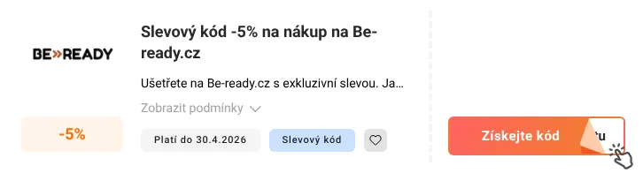 Jak využít slevový kód Be-ready.cz