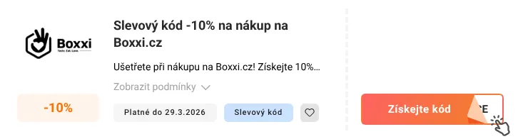 Jak využít slevový kupón Boxxi.cz