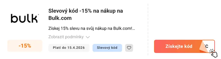 Jak využít slevový kód Bulk.com