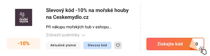 Jak využít slevový kupón Ceskemydlo.cz