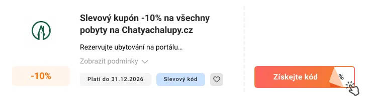 Jak využít slevový kód Chatyachalupy.cz