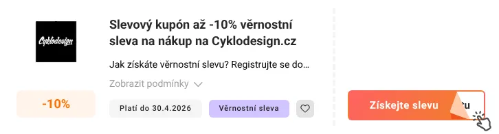 Jak využít slevový kupón Cyklodesign.cz