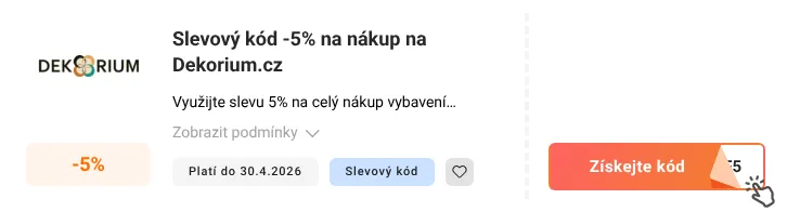 Jak využít slevový kód Dekorium.cz