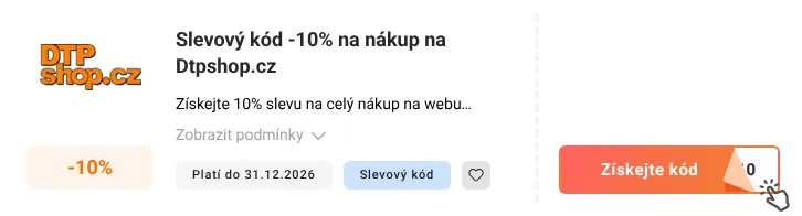 Jak využít slevový kód Dtpshop.cz