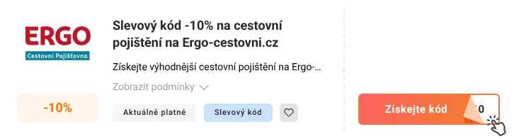 Jak využít slevový kód Ergo-cestovni.cz