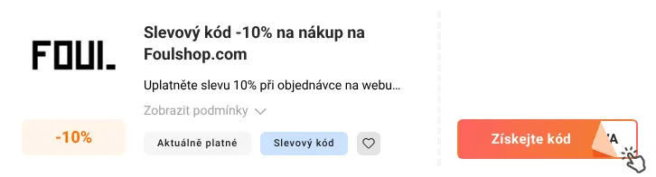 Jak využít slevový kód Foulshop.com