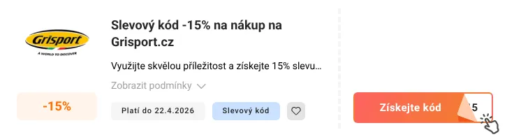 Jak využít slevový kupón Grisport.cz