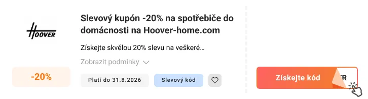 Jak využít slevový kód Hoover-home.com