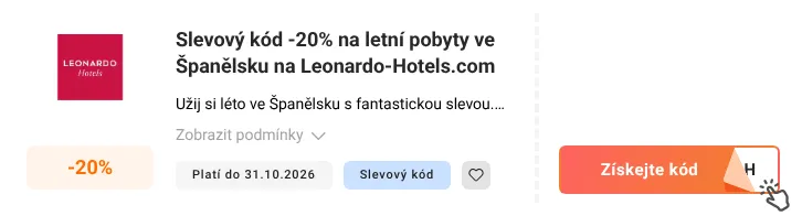 Jak využít slevový kód Leonardo-Hotels.com