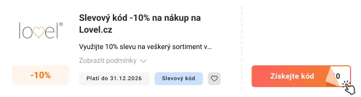 Jak využít slevový kód Lovel.cz