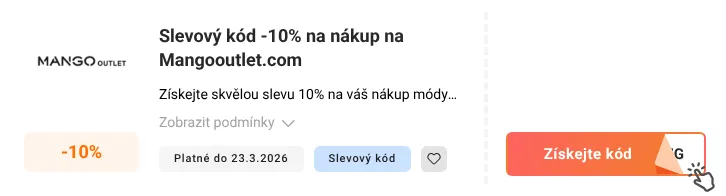 Jak využít slevový kód Mangooutlet.com