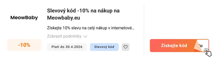 Jak využít slevový kód Meowbaby.eu