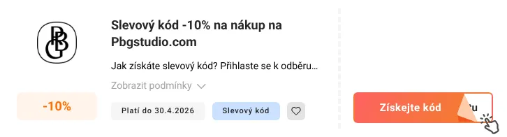 Jak využít slevový kód Pbgstudio.com