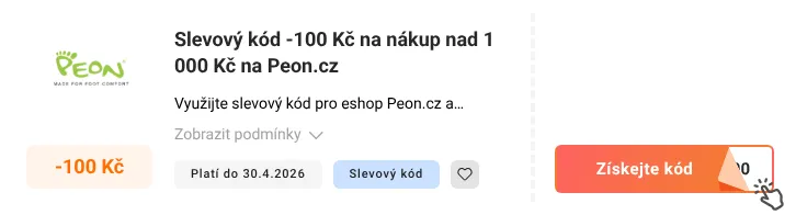 Jak využít slevový kód Peon.cz