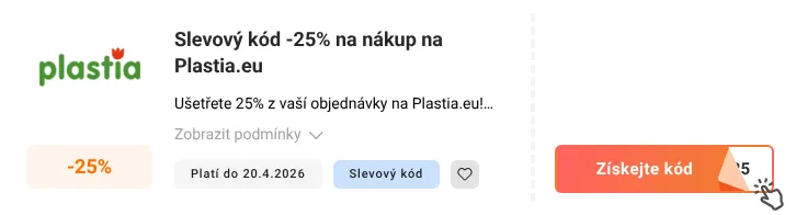 Jak využít slevový kód Plastia.eu
