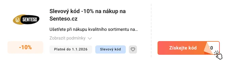 Jak využít slevový kód Senteso.cz