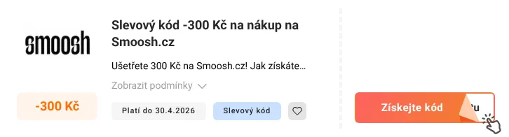 Jak využít slevový kód Smoosh.cz