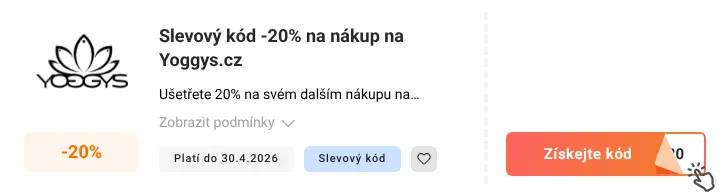 Jak využít slevový kód Yoggys.cz