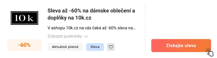 Jak využít slevu 10k.cz