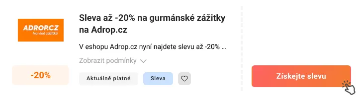 Jak využít slevu Adrop.cz