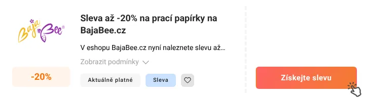 Jak využít slevu BajaBee.cz