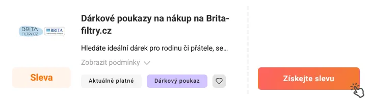 Jak využít slevu Brita-filtry.cz