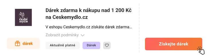 Jak využít slevu Ceskemydlo.cz