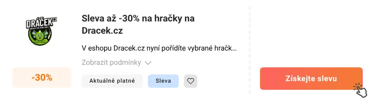 Jak využít slevu Dracek.cz