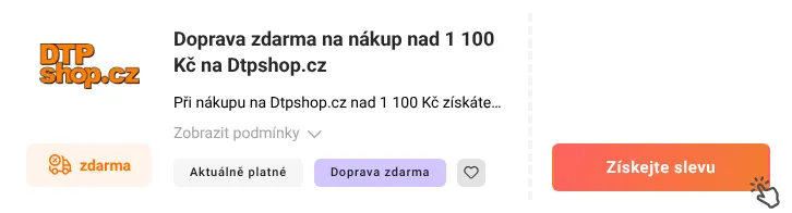 Jak využít slevu Dtpshop.cz