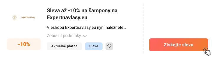Jak využít slevu Expertnavlasy.eu