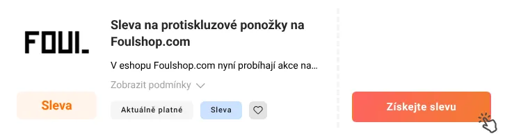 Jak využít slevu Foulshop.com