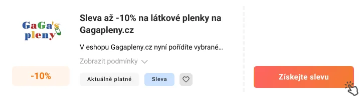 Jak využít slevu Gagapleny.cz