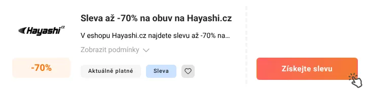 Jak využít slevu Hayashi.cz
