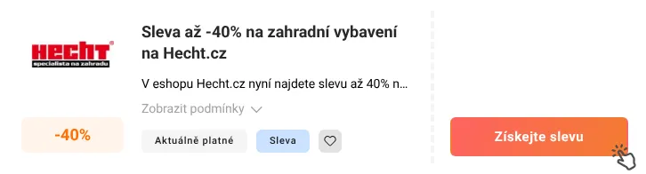 Jak využít slevu Hecht.cz