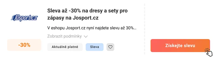 Jak využít slevu Josport.cz