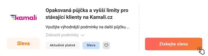 Jak využít slevu Kamali.cz