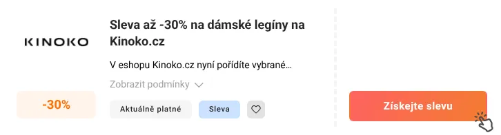 Jak využít slevu Kinoko.cz