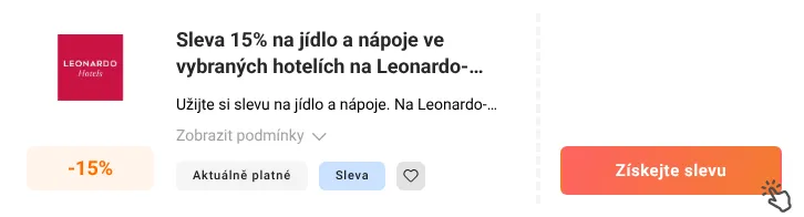 Jak využít slevu Leonardo-Hotels.com