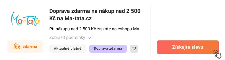 Jak využít slevu Ma-tata.cz