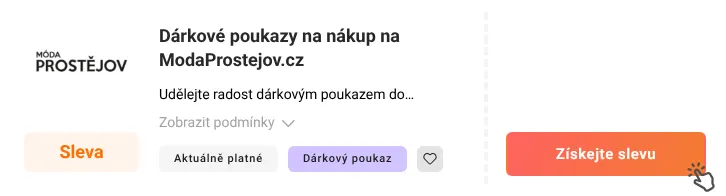 Jak využít slevu ModaProstejov.cz