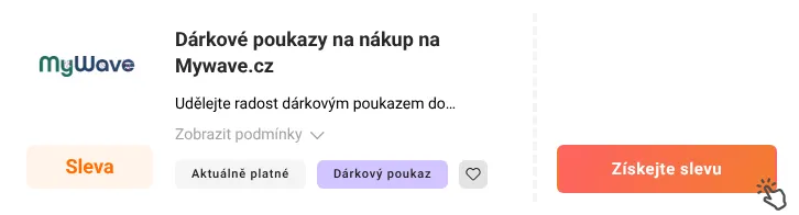Jak využít slevu Mywave.cz