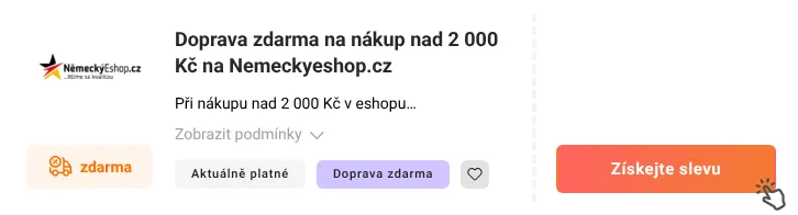 Jak využít slevu Nemeckyeshop.cz