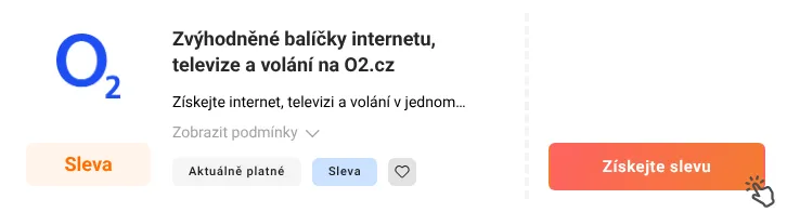 Jak využít slevu O2.cz