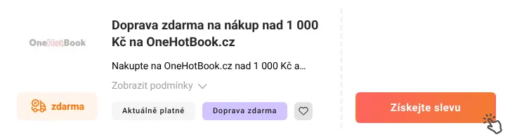 Jak využít slevu OneHotBook.cz