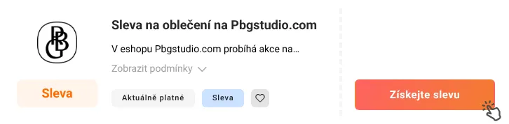 Jak využít slevu Pbgstudio.com