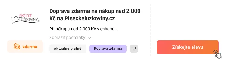 Jak využít slevu Piseckeluzkoviny.cz