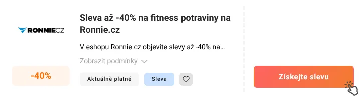 Jak využít slevu Ronnie.cz