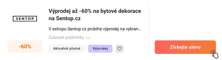 Jak využít slevu Sentop.cz