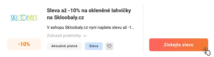 Jak využít slevu Skloobaly.cz